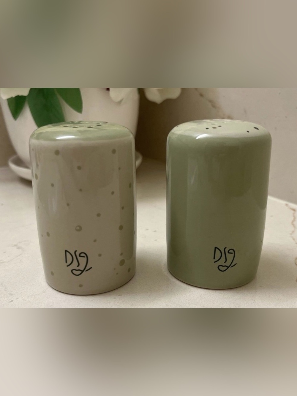 Darling Spring | Ceramic Salt & Pepper Shakers Set NIB